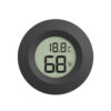 Circular Embedded Electronic Digital Thermometer Hygrometer